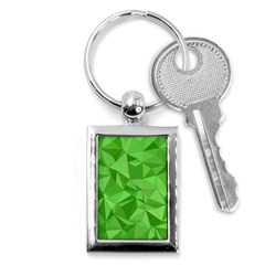 Mosaic-tile-geometrical-abstract Key Chain (rectangle) by Semog4