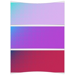 Pattern-banner-set-dot-abstract Back Support Cushion by Semog4
