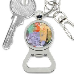 Scrapbook Paris Vintage France Bottle Opener Key Chain by Salman4z
