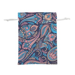 Background Ornament Paisley Lightweight Drawstring Pouch (m) by Salman4z
