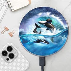 Orca Wave Water Underwater Wireless Fast Charger(white) by Salman4z
