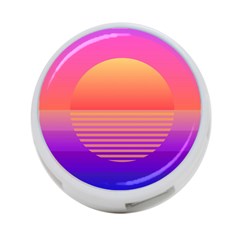 Sunset Summer Time 4-port Usb Hub (one Side) by Salman4z