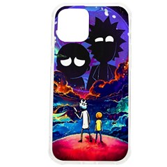 Rick And Morty In Outer Space Iphone 12 Pro Max Tpu Uv Print Case by Salman4z