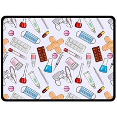Medicine Fleece Blanket (large) by SychEva