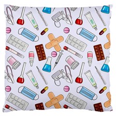 Medicine Large Cushion Case (two Sides) by SychEva