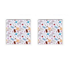 Medicine Cufflinks (square) by SychEva