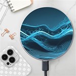 Technology Computer Background (1) Wireless Fast Charger(White) Front