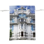 Squad Latvia Architecture Lightweight Drawstring Pouch (XL) Front