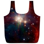 Astrology Astronomical Cluster Galaxy Nebula Full Print Recycle Bag (XL) Front