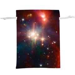 Astrology Astronomical Cluster Galaxy Nebula Lightweight Drawstring Pouch (xl) by danenraven
