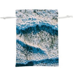 Waves Wave Nature Beach Lightweight Drawstring Pouch (xl) by Salman4z