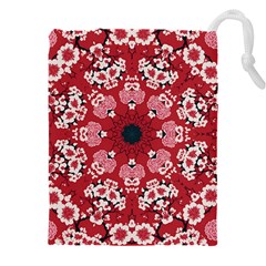 Traditional Cherry Blossom  Drawstring Pouch (4xl) by Kiyoshi88