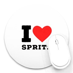 I Love Spritz Round Mousepad by ilovewhateva