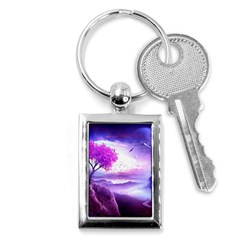 Fantasy World Key Chain (rectangle) by Salman4z