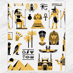 Egypt-symbols-decorative-icons-set Canvas 16  X 20  by Salman4z