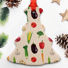 Vegetables Christmas Tree Ornament (two Sides) by SychEva