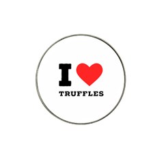 I Love Truffles Hat Clip Ball Marker (10 Pack) by ilovewhateva