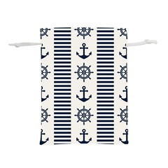 Nautical-seamless-pattern-vector-illustration Lightweight Drawstring Pouch (l) by Salman4z