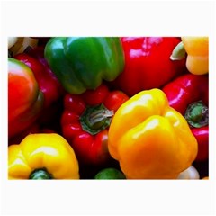 Colorful Capsicum Large Glasses Cloth (2 Sides) by Sparkle