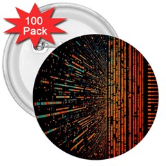 Data Abstract Abstract Background Background 3  Buttons (100 Pack)  by Ravend
