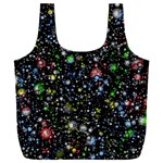 Illustration Universe Star Planet Full Print Recycle Bag (XXL) Back