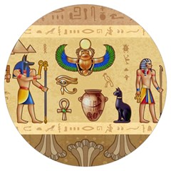 Egypt-horizontal-illustration Round Trivet by Salman4z