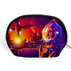 Far-future-human-colonization Accessory Pouch (medium) by Salman4z