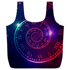 Time-machine Full Print Recycle Bag (xl) by Salman4z