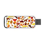 Africa-jungle-ethnic-tribe-travel-seamless-pattern-vector-illustration Portable USB Flash (One Side) Front