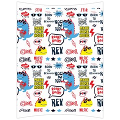 Monster-cool-seamless-pattern Back Support Cushion by Salman4z