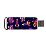 Space-patterns Portable USB Flash (Two Sides) Back
