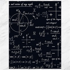 Mathematical-seamless-pattern-with-geometric-shapes-formulas Canvas 12  X 16  by Salman4z