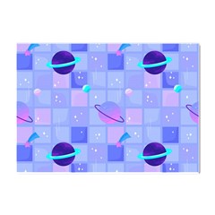 Seamless-pattern-pastel-galaxy-future Crystal Sticker (a4) by Salman4z