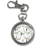 Pattern-sloth-woodland Key Chain Watches Front