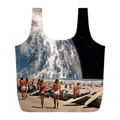 Astronomical Summer View Full Print Recycle Bag (l) by Jack14