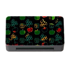 Apples Honey Honeycombs Pattern Memory Card Reader With Cf by pakminggu