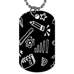 Knowledge Drawing Education Science Dog Tag (one Side) by pakminggu