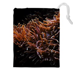 Sea Anemone Coral Underwater Ocean Sea Water Drawstring Pouch (5xl) by pakminggu