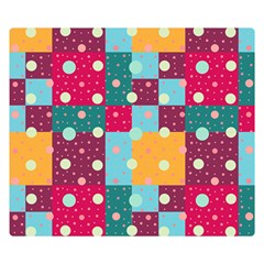 Background Pattern Texture Design Dots Wallpaper Two Sides Premium Plush Fleece Blanket (small) by pakminggu