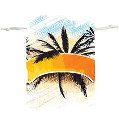 Hawaii Beach Summer Lightweight Drawstring Pouch (xl) by pakminggu
