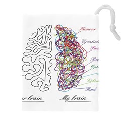 Neurodivergent Creative Smart Brain Drawstring Pouch (5xl) by pakminggu