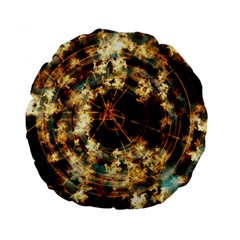 Science Fiction Background Fantasy Standard 15  Premium Round Cushions by danenraven