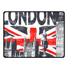 Big Ben City Of London Fleece Blanket (small) by Mog4mog4