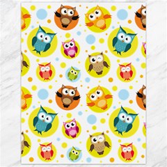 Owl Bird Cartoon Canvas 12  X 16  by Bakwanart