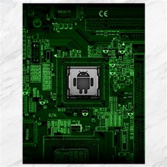 Technology Computer Chip Electronics Industry Circuit Board Canvas 36  X 48  by Bakwanart