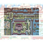 Arcade Game Retro Pattern Deluxe Canvas 14  x 11  (Stretched) 14  x 11  x 1.5  Stretched Canvas