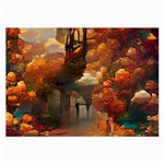 Collage Art Ai Wow Awesome Large Glasses Cloth (2 Sides) Back