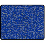 Arrows Doodles Drawing Background Sketch Direction Fleece Blanket (Medium) 60 x50  Blanket Front