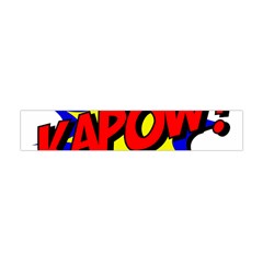 Kapow-comic-comic-book-fight Premium Plush Fleece Scarf (mini) by 99art
