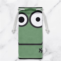 Cartoon-cute-frankenstein-halloween Jewelry Bag by 99art
